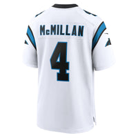 Tetairoa McMillan Carolina Panthers Football Jersey, White Sportswear Jersey Shirt, Lightweight Breathable Athletic Jersey, Casual Gift for Men