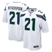 Devon Witherspoon Seattle Seahawks Football Jersey, White Sportswear Jersey Shirt, Lightweight Breathable Athletic Jersey, Casual Gift for Men