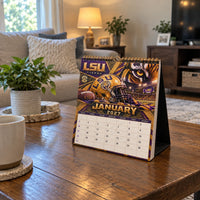 LSU Gilded Stripe - Tiger Gaze Calendar Cover