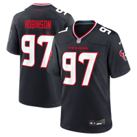 Dominique Robinson Houston Texans Football Jersey, Navy Sportswear Jersey Shirt, Lightweight Breathable Athletic Jersey, Casual Gift for Men