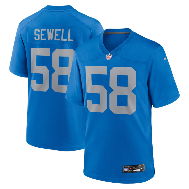 Penei Sewell Detroit Lions Football Jersey, Sportswear Jersey Shirt, Lightweight Athletic Jersey, Casual Gift for Men, Style 201037473