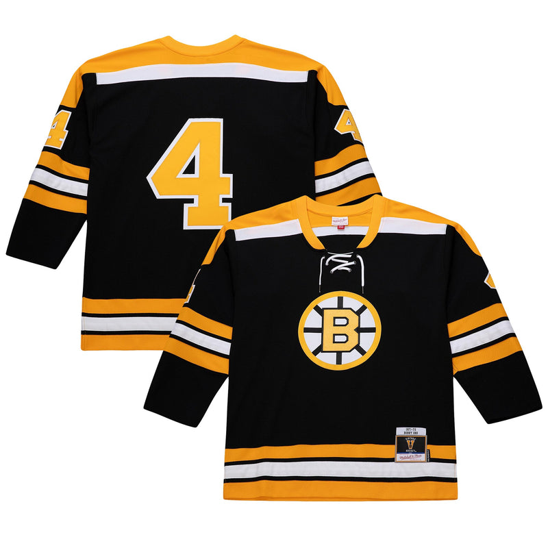 Bobby Orr Boston Bruins Hockey Jersey, Black Sportswear Jersey Shirt, Long Sleeve Hockey Sweater Jersey, Casual Gift for Men, Style 201351071