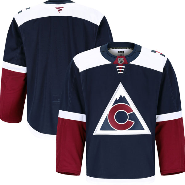 Colorado Avalanche Navy Alternate Authentic Pro Jersey