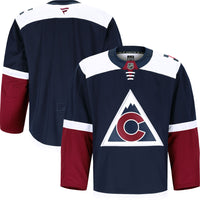 Colorado Avalanche Hockey Jersey, Navy Authentic Alternate Sportswear Jersey Shirt, Long Sleeve Hockey Sweater Jersey, Casual Gift for Men