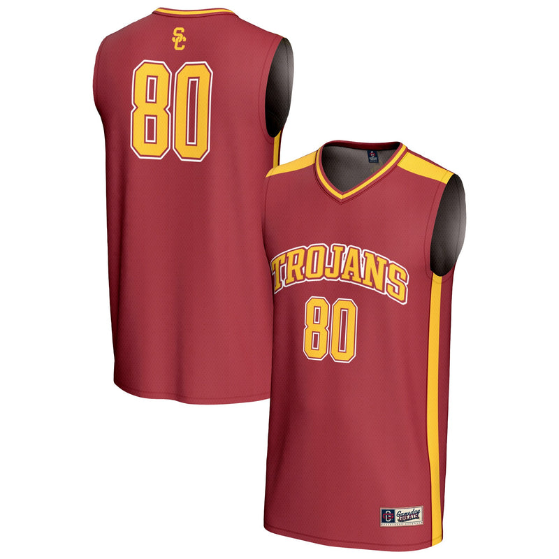 USC Trojans Basketball Jersey, Cardinal Fashion Sportswear Jersey Shirt, Sleeveless Athletic Tank Jersey, Casual Gift for Men, Style 202219732