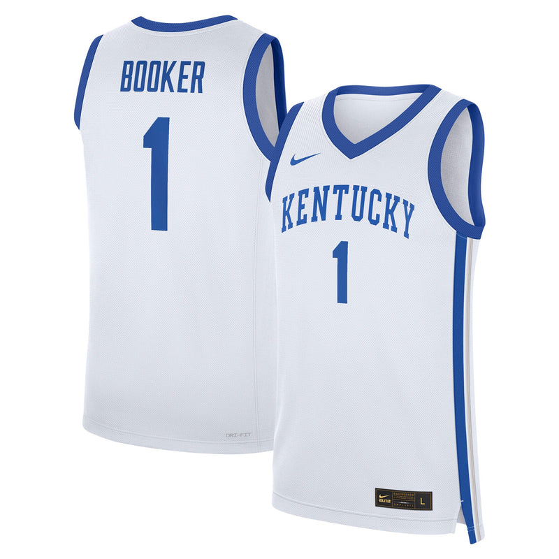 Kentucky Wildcats Performance Basketball Jersey, White Replica Sportswear Jersey Shirt, Sleeveless Athletic Tank Jersey, Casual Gift for Men