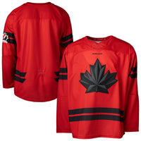Hockey Canada Hockey Jersey, Red Sportswear Jersey Shirt, Long Sleeve Hockey Sweater Jersey, Casual Gift for Men