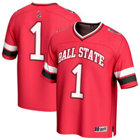Ball State Cardinals Football Jersey, Sportswear Jersey Shirt, Lightweight Breathable Athletic Jersey, Casual Gift for Men, Style 202220766
