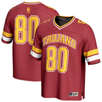 USC Trojans Football Jersey, Cardinal Sportswear Jersey Shirt, Lightweight Breathable Athletic Jersey, Casual Gift for Men, Style 202694025
