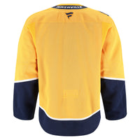 Nashville Predators Hockey Jersey, Yellow Authentic Home Sportswear Jersey Shirt, Long Sleeve Hockey Sweater Jersey, Casual Gift for Men