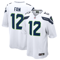 12s Seattle Seahawks Football Jersey, White Game Sportswear Jersey Shirt, Lightweight Breathable Athletic Jersey, Casual Gift for Men