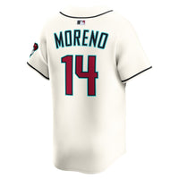 Gabriel Moreno Arizona Diamondbacks Baseball Jersey, Cream Sportswear Jersey Shirt, Lightweight Breathable Athletic Jersey, Casual Gift for Men