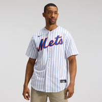 New York Mets Baseball Jersey, White Sportswear Jersey Shirt, Lightweight Breathable Athletic Jersey, Casual Gift for Men, Style 202658072