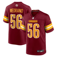 Kain Medrano Washington Commanders Football Jersey, Sportswear Jersey Shirt, Lightweight Breathable Athletic Jersey, Casual Gift for Men