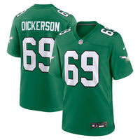 Landon Dickerson Philadelphia Eagles Football Jersey, Kelly Sportswear Jersey Shirt, Lightweight Breathable Athletic Jersey, Casual Gift for Men