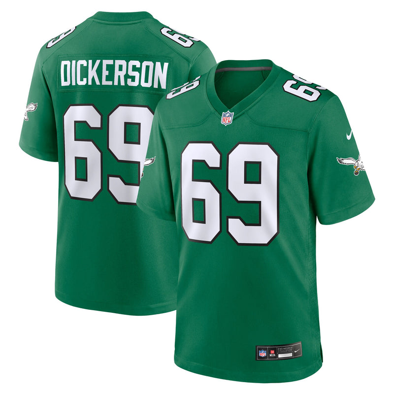 Landon Dickerson Philadelphia Eagles Football Jersey, Kelly Sportswear Jersey Shirt, Lightweight Breathable Athletic Jersey, Casual Gift for Men