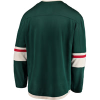 Minnesota Wild Hockey Jersey, Green Breakaway Sportswear Jersey Shirt, Long Sleeve Hockey Sweater Jersey, Casual Gift for Men, Style 2793235
