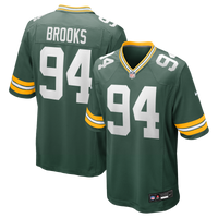 Karl Brooks Green Bay Packers Football Jersey, Game Sportswear Jersey Shirt, Lightweight Breathable Athletic Jersey, Casual Gift for Men