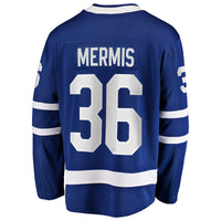 Dakota Mermis Toronto Maple Leafs Hockey Jersey, Blue Breakaway Sportswear Jersey Shirt, Long Sleeve Hockey Sweater Jersey, Casual Gift for Men