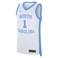 North Carolina Tar Heels Football Jersey, White Replica Sportswear Jersey Shirt, Lightweight Breathable Athletic Jersey, Casual Gift for Men