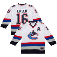 Trevor Linden Vancouver Canucks Hockey Jersey, White Sportswear Jersey Shirt, Long Sleeve Hockey Sweater Jersey, Casual Gift for Men