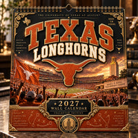 TEX Burnt Orange Tradition - Collector Wall Calendar Cover