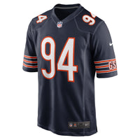 Austin Booker Chicago Bears Football Jersey, Navy Game Sportswear Jersey Shirt, Lightweight Breathable Athletic Jersey, Casual Gift for Men