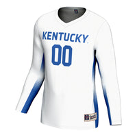 Kentucky Wildcats Volleyball Jersey, White Sportswear Jersey Shirt, Lightweight Breathable Athletic Jersey, Casual Gift for Men, Style 200461829