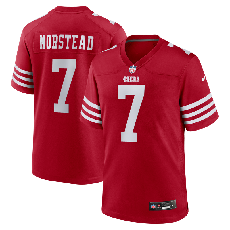 Thomas Morstead San Francisco 49ers Football Jersey, Sportswear Jersey Shirt, Lightweight Breathable Athletic Jersey, Casual Gift for Men