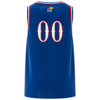 Kansas Jayhawks Basketball Jersey, Royal Swingman Sportswear Jersey Shirt, Sleeveless Athletic Tank Jersey, Casual Gift for Men