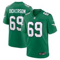 Landon Dickerson Philadelphia Eagles Football Jersey, Kelly Sportswear Jersey Shirt, Lightweight Breathable Athletic Jersey, Casual Gift for Men