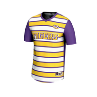 LSU Tigers Soccer Jersey, Purple Fashion Sportswear Jersey Shirt, Lightweight Breathable Athletic Jersey, Casual Gift for Men, Style 203658735