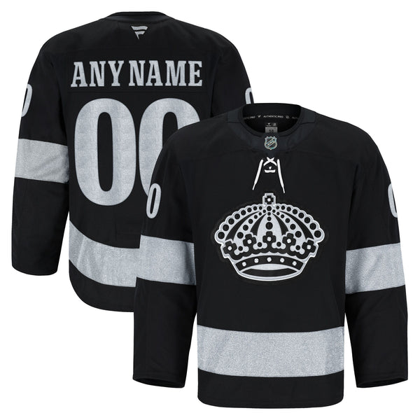 Los Angeles Kings Black Alternate Authentic Pro Custom Jersey