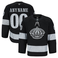 Los Angeles Kings Hockey Jersey, Black Sportswear Jersey Shirt, Long Sleeve Hockey Sweater Jersey, Casual Gift for Men, Style 203134973