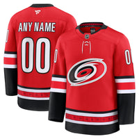 Carolina Hurricanes Hockey Jersey, Red Premium Sportswear Jersey Shirt, Long Sleeve Hockey Sweater Jersey, Casual Gift for Men, Style 202055780