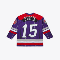 Toronto Raptors Hockey Jersey, Purple Fashion Sportswear Jersey Shirt, Long Sleeve Hockey Sweater Jersey, Casual Gift for Men