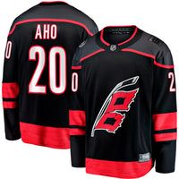 Sebastian Aho Carolina Hurricanes Hockey Jersey, Sportswear Jersey Shirt, Long Sleeve Hockey Jersey, Casual Gift for Men, Style 200119703