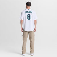 Dominic Canzone Seattle Mariners Baseball Jersey, White Sportswear Jersey Shirt, Lightweight Breathable Athletic Jersey, Casual Gift for Men