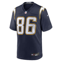 Oronde Gadsden Los Angeles Chargers Football Jersey, Navy Sportswear Jersey Shirt, Lightweight Breathable Athletic Jersey, Casual Gift for Men