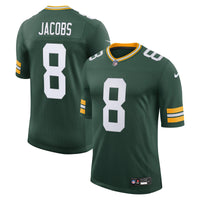Josh Jacobs Green Bay Packers Football Jersey, Limited Sportswear Jersey Shirt, Lightweight Breathable Athletic Jersey, Casual Gift for Men