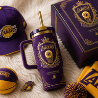 LAL Purple & Gold Dynasty - Heraldic Crest Tumbler