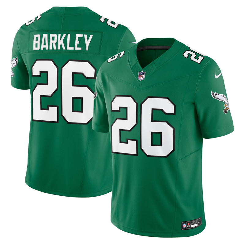 Saquon Barkley Philadelphia Eagles Football Jersey, Sportswear Jersey Shirt, Lightweight Athletic Jersey, Casual Gift for Men, Style 201424147