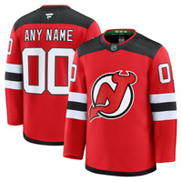 New Jersey Devils Hockey Jersey, Red Premium Sportswear Jersey Shirt, Long Sleeve Hockey Sweater Jersey, Casual Gift for Men, Style 202055713