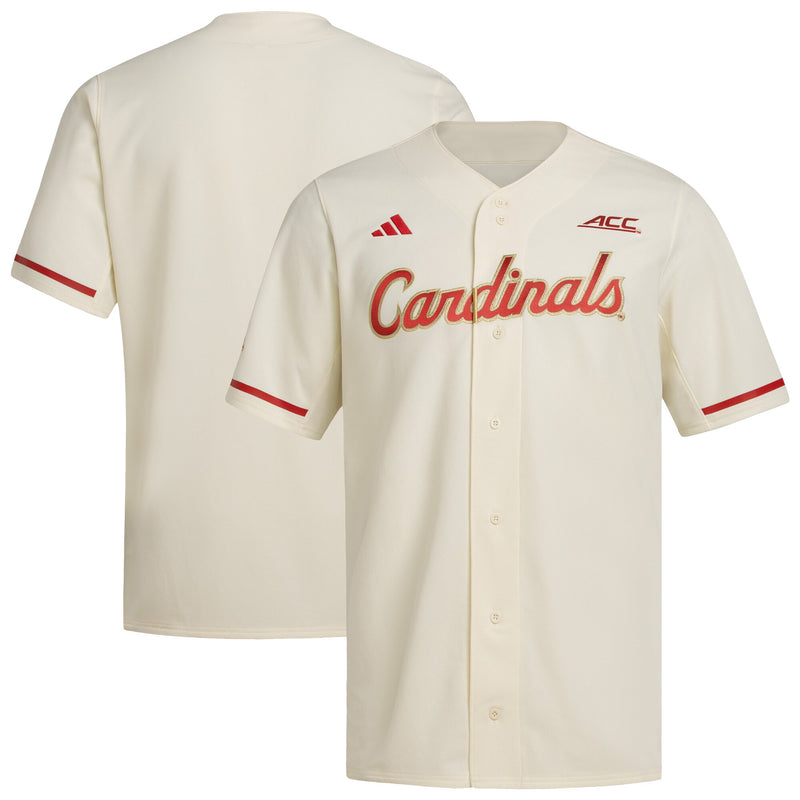 Louisville Cardinals Baseball Jersey, Cream Replica Sportswear Jersey Shirt, Lightweight Breathable Athletic Jersey, Casual Gift for Men