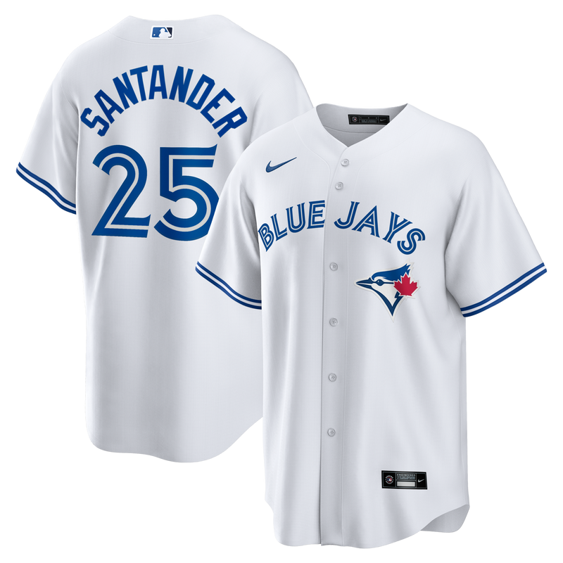 Anthony Santander Toronto Blue Jays Baseball Jersey, White Sportswear Jersey Shirt, Lightweight Breathable Athletic Jersey, Casual Gift for Men