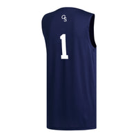 Georgia Southern Eagles Basketball Jersey, Navy Replica Sportswear Jersey Shirt, Sleeveless Athletic Tank Jersey, Casual Gift for Men