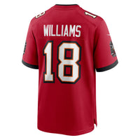 Josh Williams Tampa Bay Buccaneers Football Jersey, Red Sportswear Jersey Shirt, Lightweight Breathable Athletic Jersey, Casual Gift for Men
