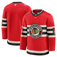 Chicago Blackhawks Hockey Jersey, Red Premium Classic Sportswear Jersey Shirt, Long Sleeve Hockey Sweater Jersey, Casual Gift for Men