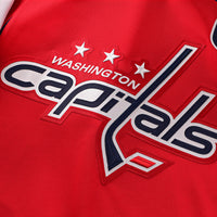 Tom Wilson Washington Capitals Hockey Jersey, Red Premium Home Sportswear Jersey Shirt, Long Sleeve Hockey Sweater Jersey, Casual Gift for Men