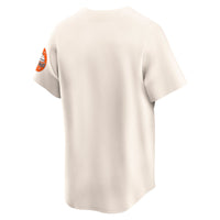 Houston Astros Baseball Jersey, Cream Limited Sportswear Jersey Shirt, Lightweight Breathable Athletic Jersey, Casual Gift for Men